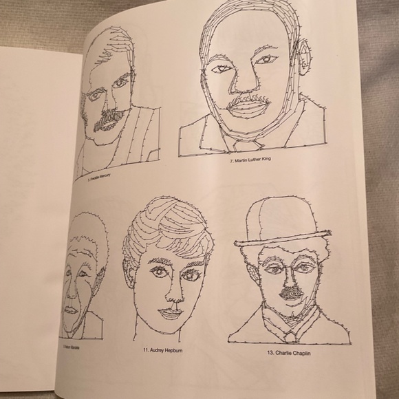 DOT-TO-DOT Famous Faces Puzzle Activity Book - READ - Picture 10 of 13